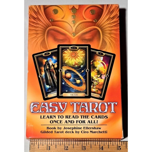 Easy Tarot Deck Oracle Cards Beginners Learn To Read The Cards Tips Layout Guide - Picture 7 of 7